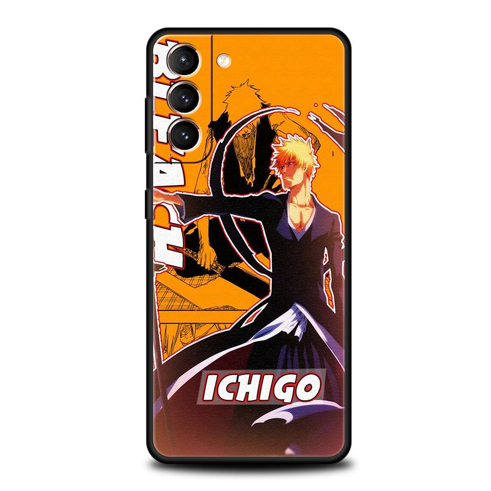 Bleach Kurosaki Ichigo For Samsung Galaxy S22 Ultra S20 S21 FE 5G S10 S9 Plus S10E S8 Phone Case Note 10 Lite 20 Silicone Cover