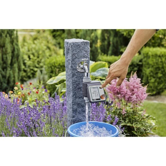 GARDENA Master Watering Programmer - 1892-20 - LCD Display - Max Pressure 12 Bar - Water Resistant