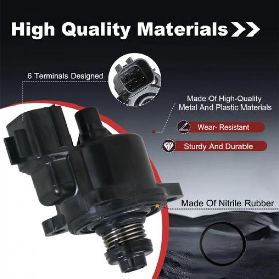 1Pcs Black New Idle Air Control Valve IAC for Polaris Ranger 800 2012-2015