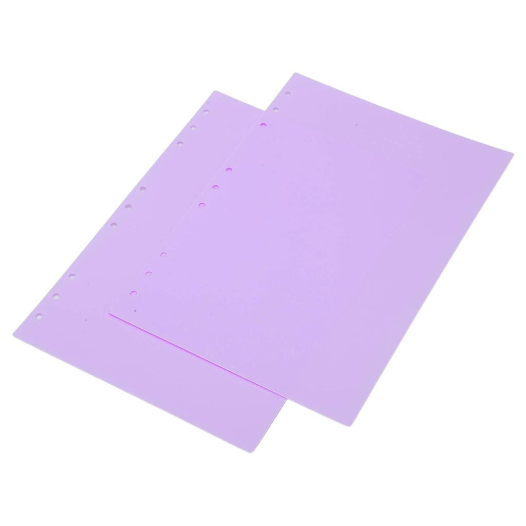 20pcs Binding Presentation Covers PP Plastic Frosted Waterproof Removable Paper Binding Covers for Documents