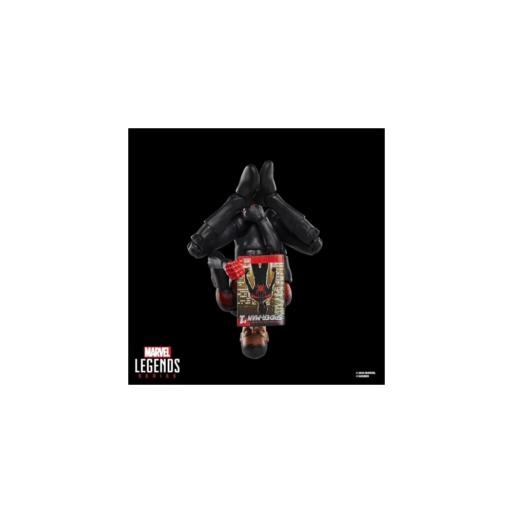 Hasbro Marvel Legends Ultimate Miles Morales Action Figure 15 Cm with Comic Accessories