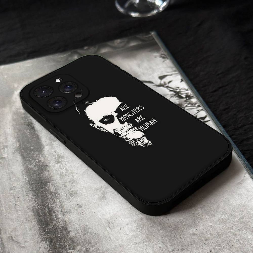 American Horror Story AHS 1984 Phone Case For IPhone 17,16,15,14,13,12,11 Plus,Pro,Max,XR,XS,X,7,8 Plus,Mini Black Silicone Soft
