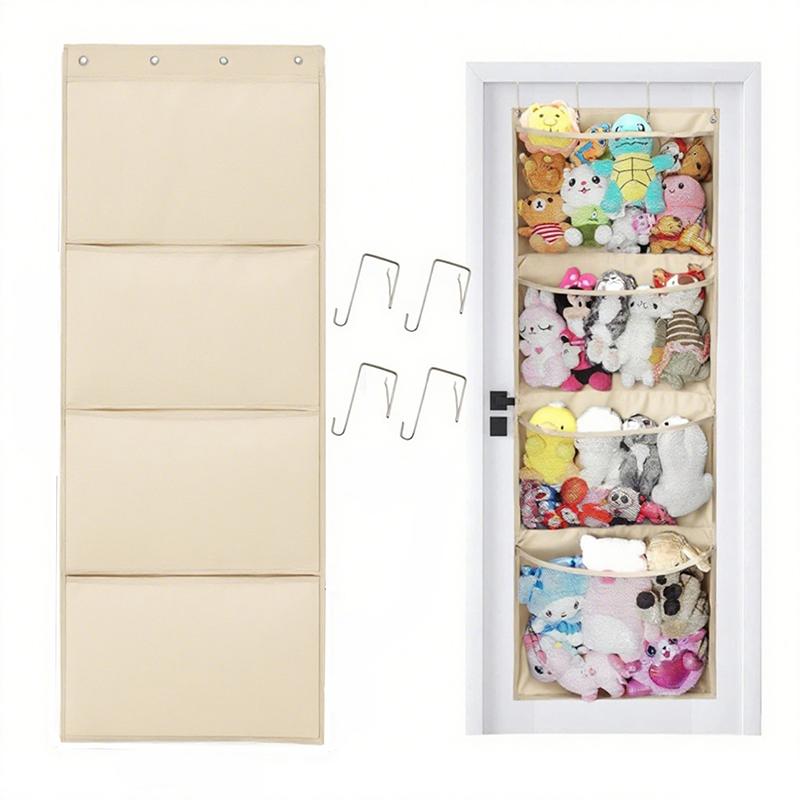 1PZ Borsa portaoggetti da appendere con tasche Portaoggetti da appendere alla porta/al muro per risparmiare spazio domestico Organizer da appendere Casa