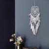 Fancy Dream Catcher With Led Light String Hollow Hoop Heart Shape Pendant Home