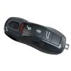 Car Key Case Agate Grey for Porsche Panamera Cayenne Cayman Boxster 718 911 Macan Remote Control Fob Protective Shell Cover