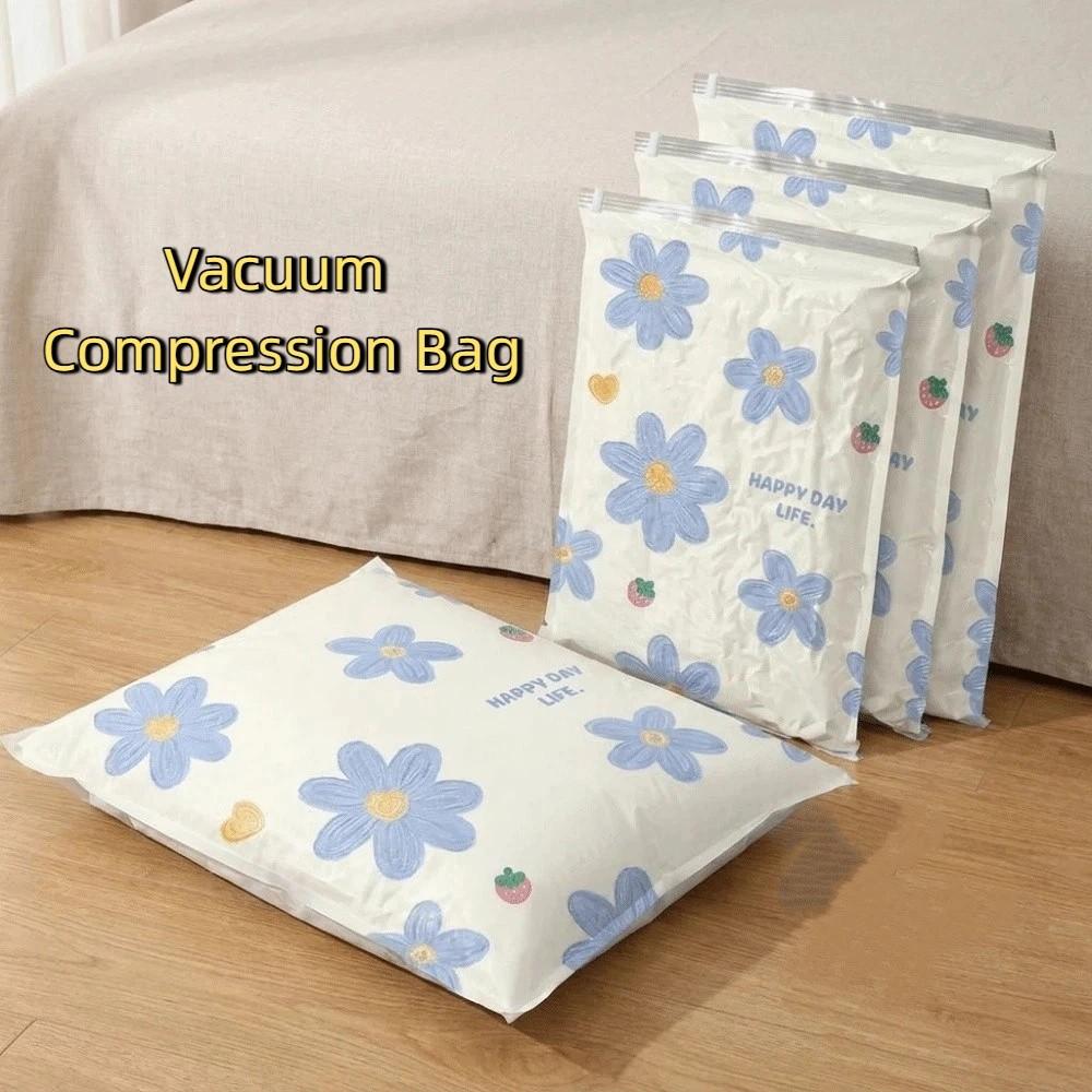 4PCS Space Saving Vacuum Storage Bag Large Capacity Clothes Moving Bag Quilt Organizer  for Home