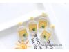 Miniature Resin Beverage Bottle Night Light Ornament for DIY Jewelry