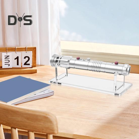 2-teiliger Multifunktions-Displayständer aus Acryl, einfache Montage, hohe Sichtbarkeit, transparenter Desktop-Halter, Aufbewahrungsständer