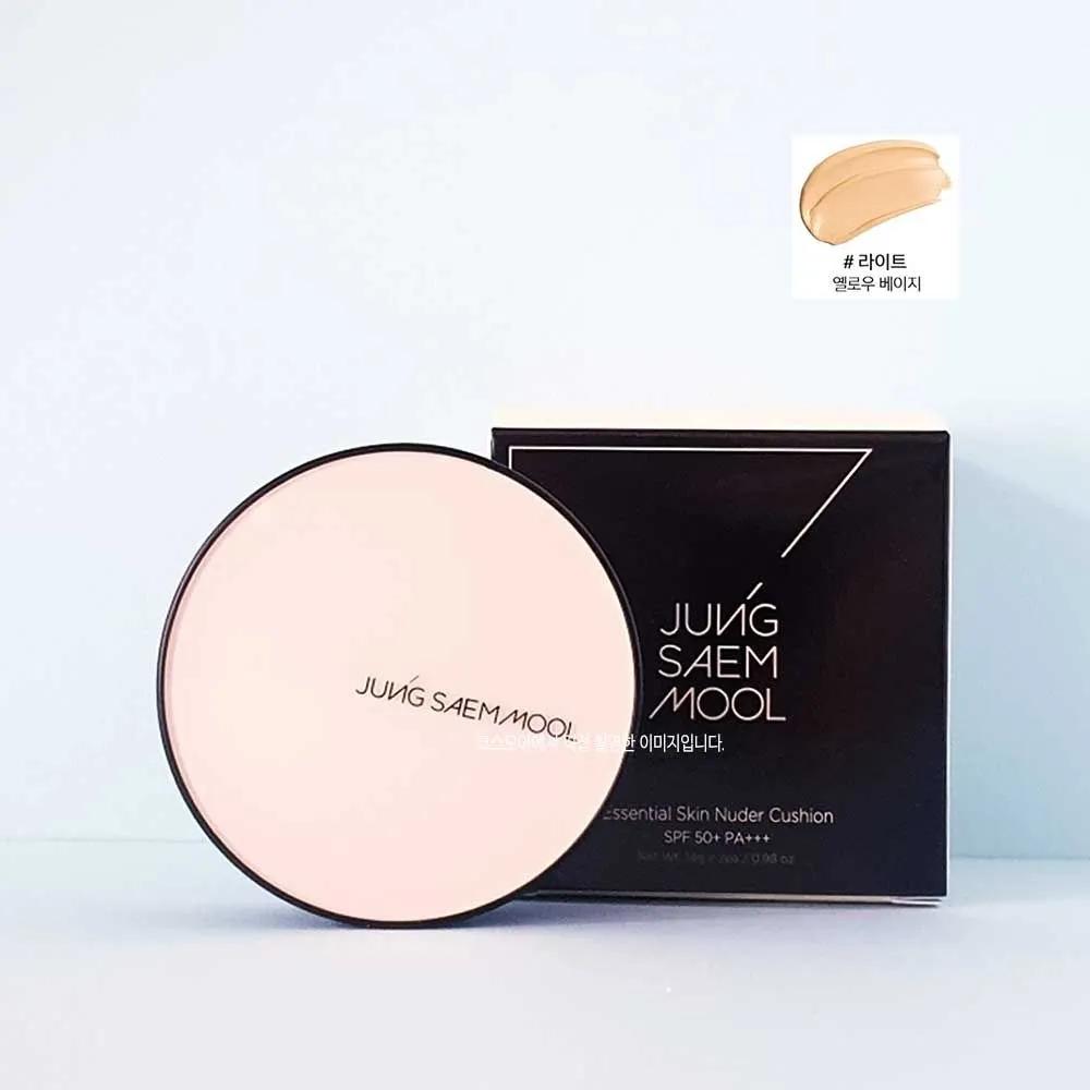 

JUNG SAEM MOOL Essential Skin Nuder Cushion 14g (Main product + Refill included) Shade 19 Light