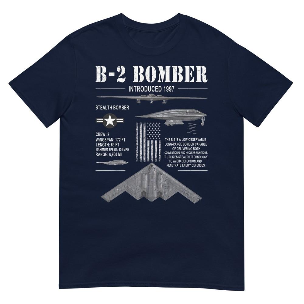 B2 Bomber Stealth Airplane Schematic American Flag B2 TShirt S