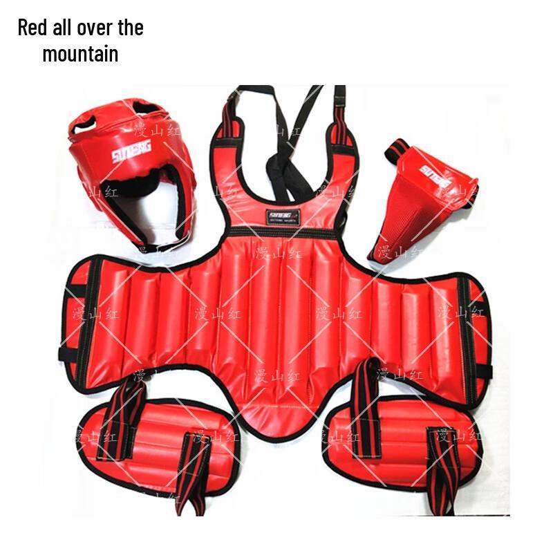 Thickened Sanda Boxing & MMA Protective Gear 4-Piece Set