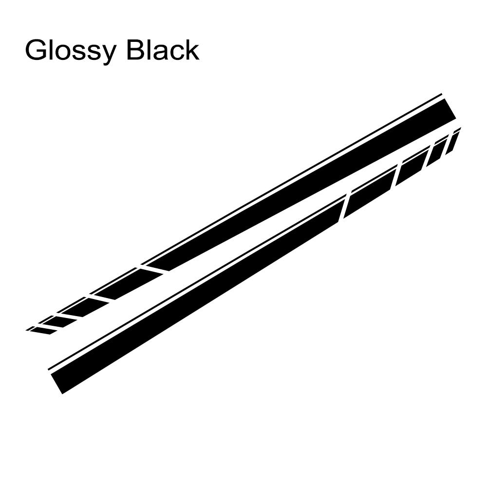 Car Body Side Door Stripes Sticker Auto Vinyl Film Waterproof Sports Style Auto Decoration Decal Accessories For Tesla Model 3