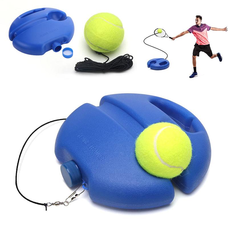 1set Improve Your Tennis Skills Anywhere With Rebound Balls And Elastic Rope Base - Perfect For Indoor And Outdoor Training