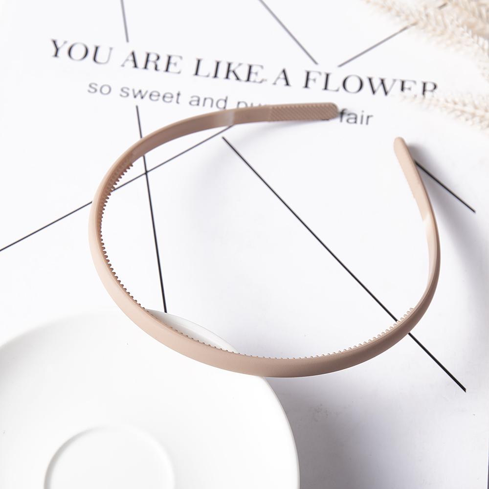 Women Simple Headband Colorful Matte Non-slip Elastic Hairbands Outdoor Hair Hoop Bands Headwear Fashion Girls Hair Accessories