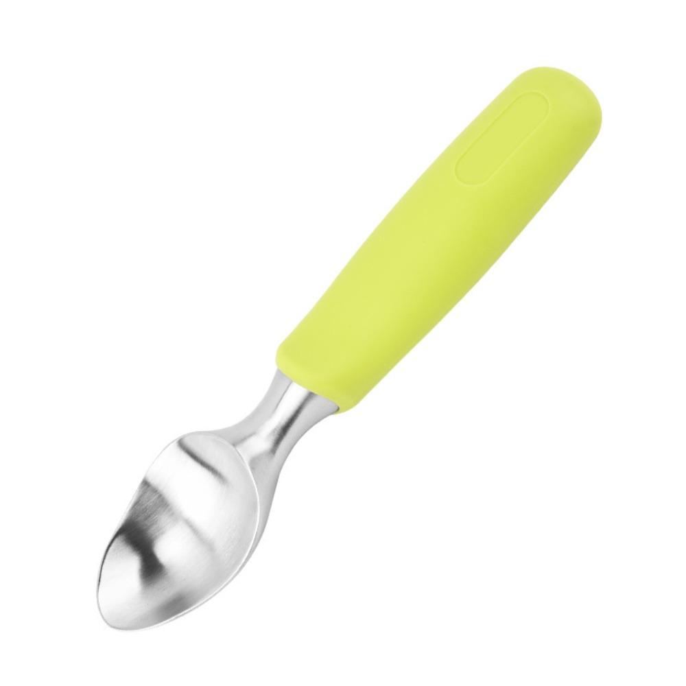 

Stainless Steel Ice Cream Scoop Self-melting Design Ice Cream Spade Fruit Puree Shovel Watermelon жовтий