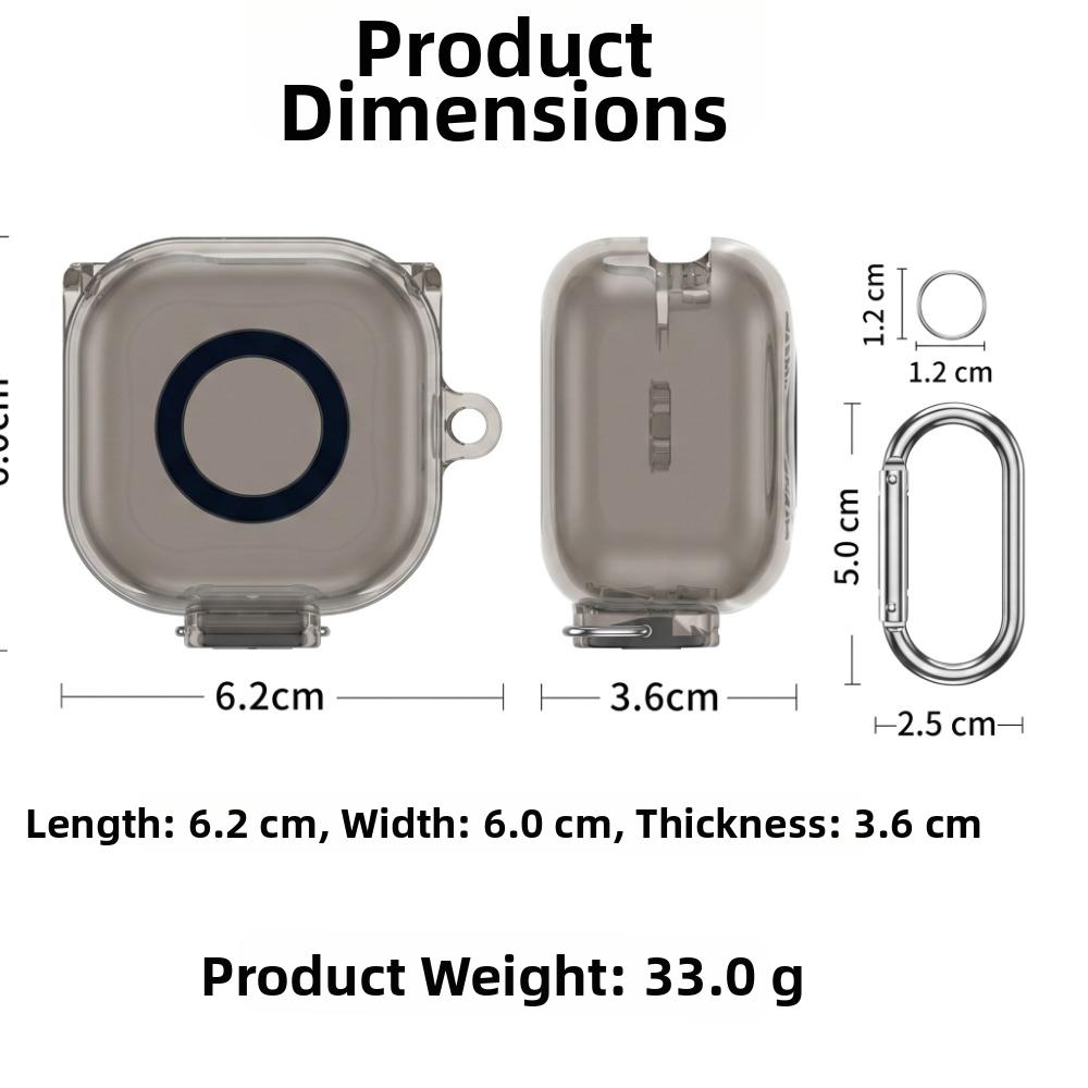 TPU Earbuds Case Charging Case Sleeve for Sony LinkBuds Clip WF-LC900 Office School