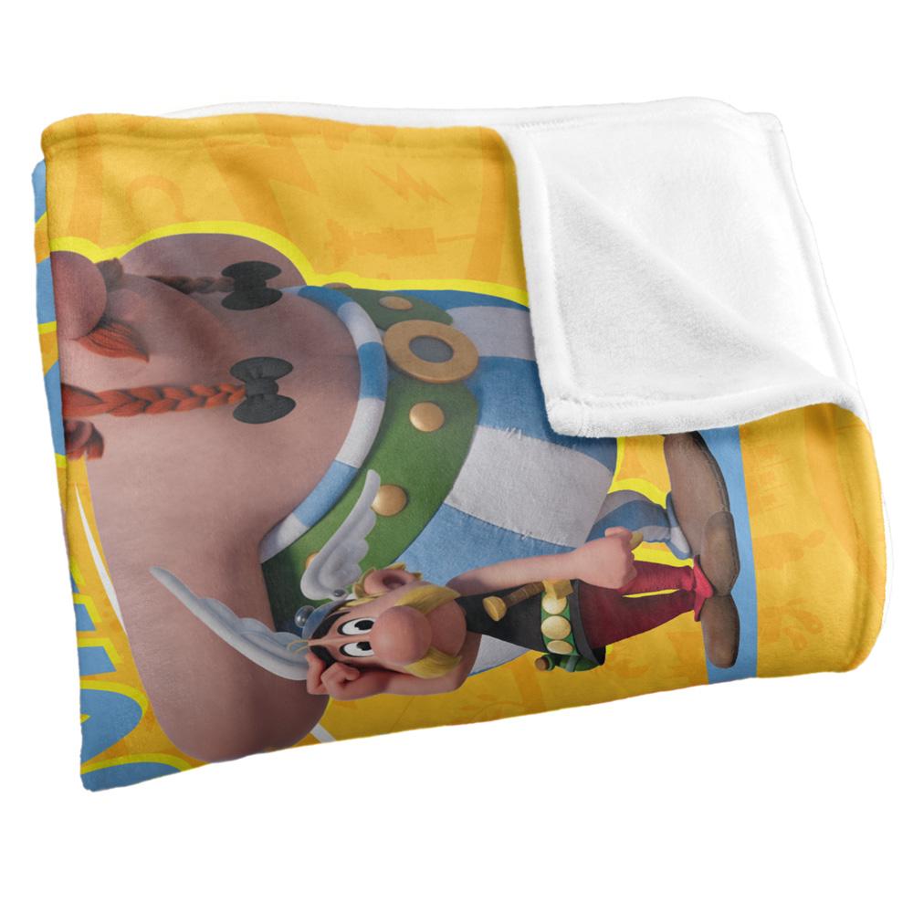 Asterix The Gauls Silky Supersoft Blanket