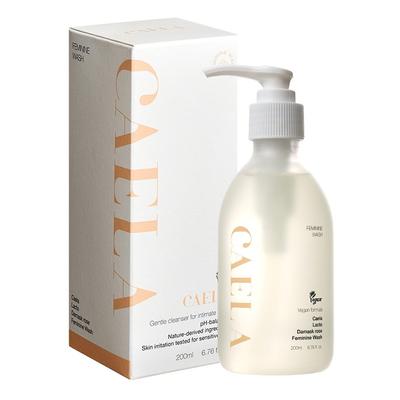 Caela Lacto Damasrose żel do higieny intymnej, 200 ml, 1 sztuka