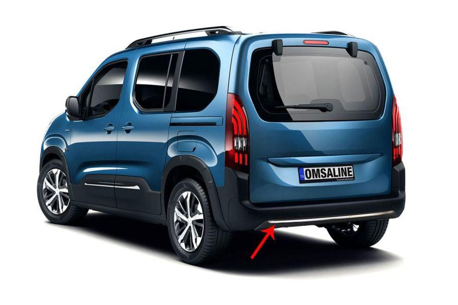 

bumper edge (stainless steel) for Peugeot Partner/Rifter 2019-