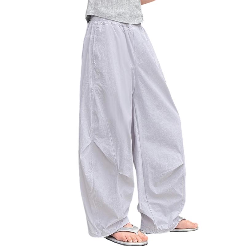 Girls Summer Loose Wide-Leg Casual Pants 120
