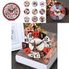 Classic Retro Round Wooden Wall Clock Ideal For Home Office Bar Decor And Gifting