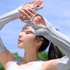 Full Wrap Sunscreen Sleeve Anti-UV Cycling Sleeve Gloves Breathable Ice Silk Sleeves  Outdoor