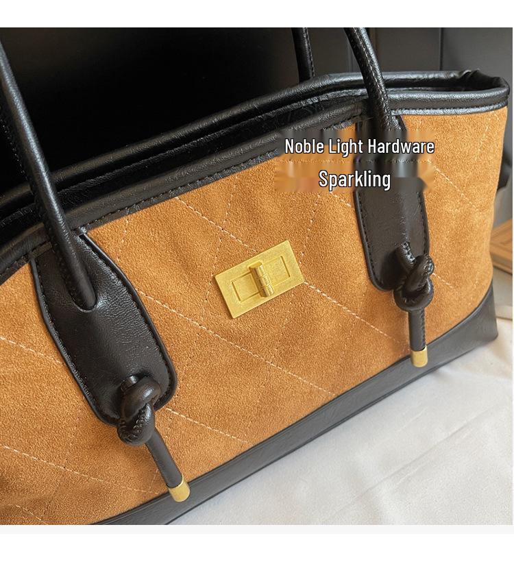 Koreanische Damenmode Tragetasche mit großem Fassungsvermögen - Stilvoll & Vielseitig für den Arbeitsweg