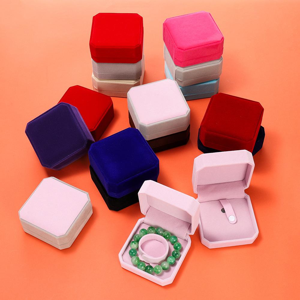 Single Flannel Bracelet Jewelry Box Bracelet Bracelet Jewelry Box DIY Handmade Jewelry Packaging Box