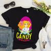 Anime Candy Candy T-shirt Clothes for Women Japanese Manga Short Sleeve Graphic Tee Y2k Kawaii Casual Tops Women's Sumer Clothes