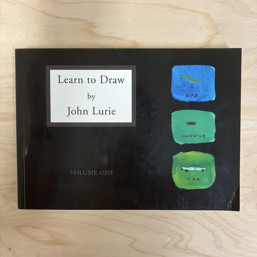 [USED] John Lurie Art Book: Learn To Draw