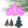Silicone Earring Mold Epoxy Resin Molds Jewelry Casting Tools Ear Hooks for DIY Christmas Tree Ear Drop Charm Pendant