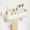 Bathroom Shelf Toilet Sink Hanging Wall Organizer No-Punch Storage Organizer Shampoo Rack Bathroom Accessories Premium Quality