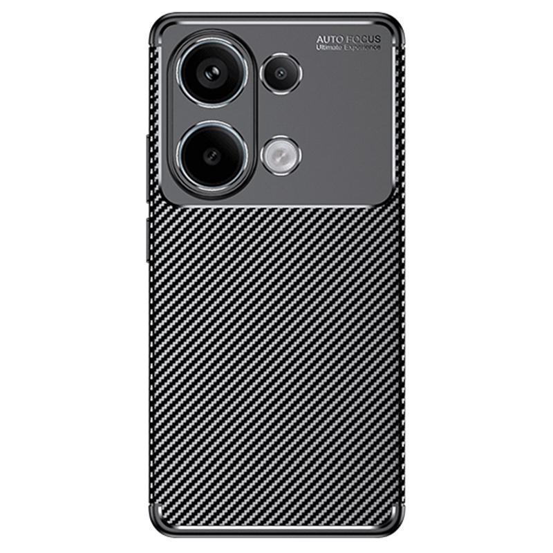 For Xiaomi Redmi Note 13 Pro 4G/Poco M6 Pro 4G TPU Case Phone Cover Carbon Fiber Texture