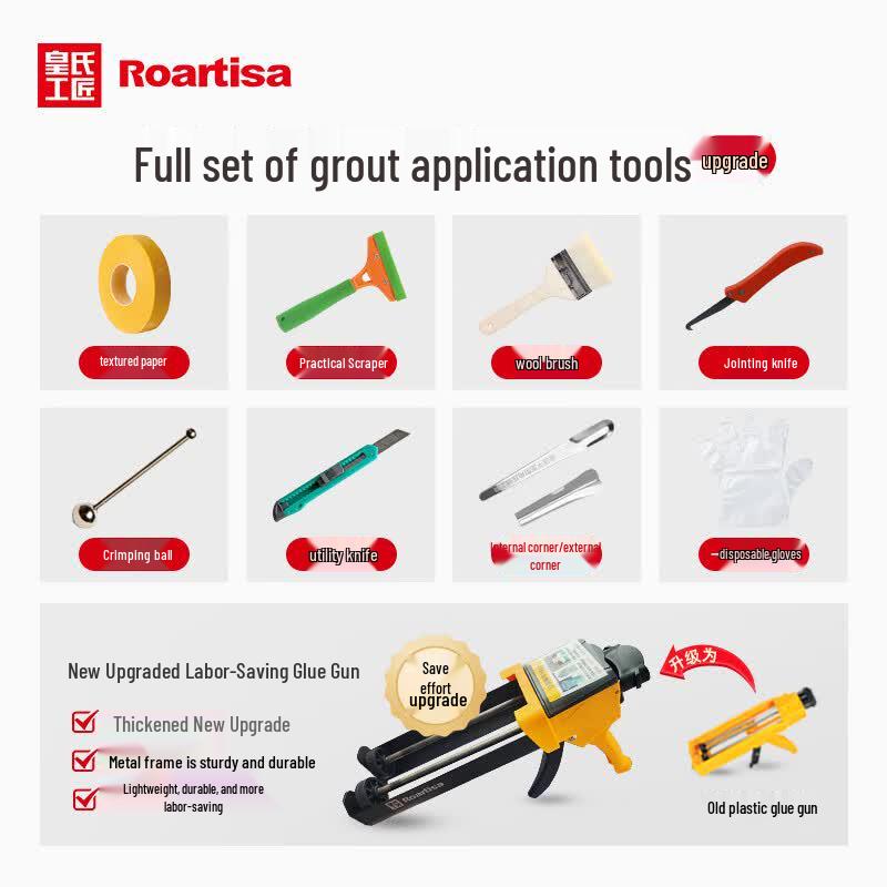 Tile Grout Seam Filler Tool Kit