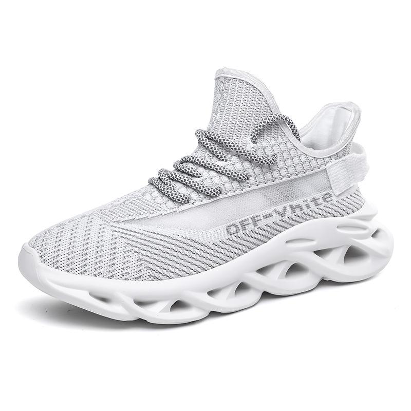 2025 Summer Large Size Internet Celebrity Tide Shoes Men's Casual Korean Version of Blade Coconut Shoes Sports Student Men's Mesh Shoes