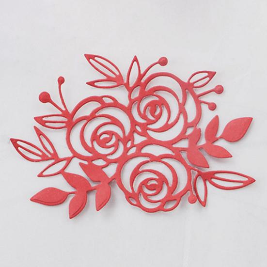 2 Pezzi Fustelle Taglio Fiori DIY Scrapbook Goffratura Carta Biglietti Decorazioni Stencil Stampo