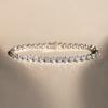 [14K/Moissanite] Flower Tennis Bracelet (Part 2)