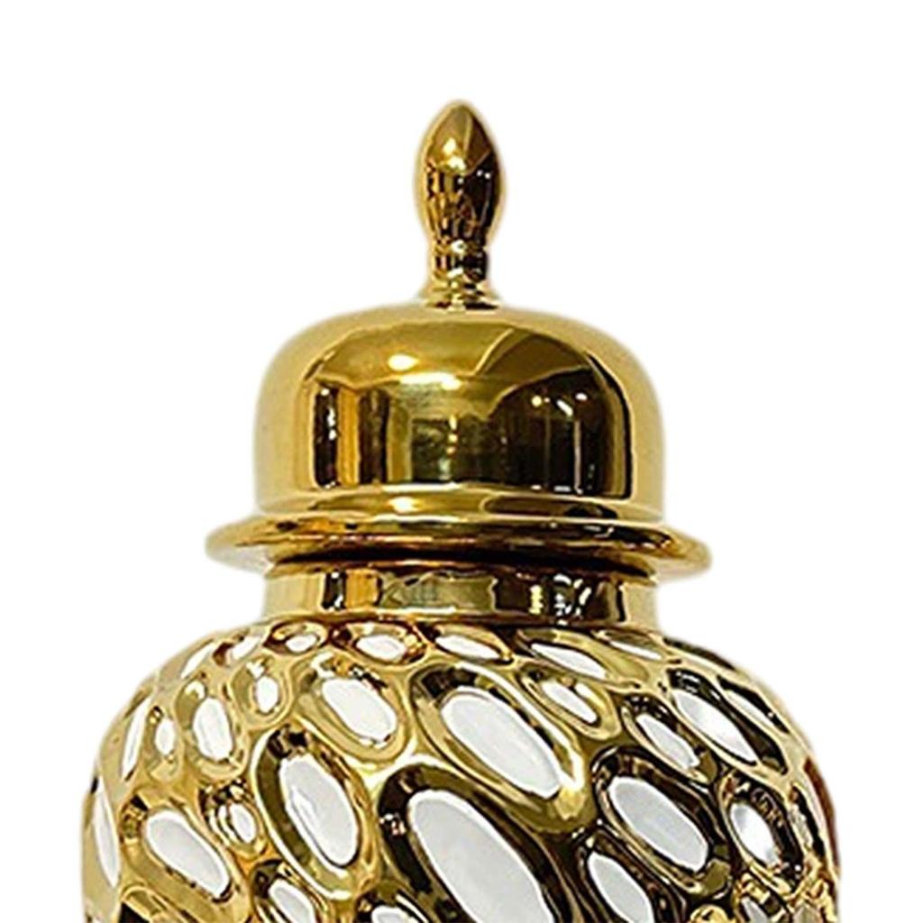 Elegant Porcelain Storage Jar - Chinese Inspired Decor for Home and Events