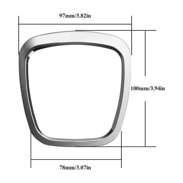 For Car Interior Stickers Steering Wheel Sticker Ring for A6 C6 B6 A7 Q5 Q7 A3 A4 A1 Accessories