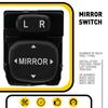 Power Control Mirror Switch for Toyota 10-18 09-13 4Runner Corolla 01-12 RAV4 EA