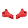 1 Pair Aluminum Alloy Front Rocker Arm Replacement Upgrade Parts Fit for Traxxas E Revo VXL 116 RC