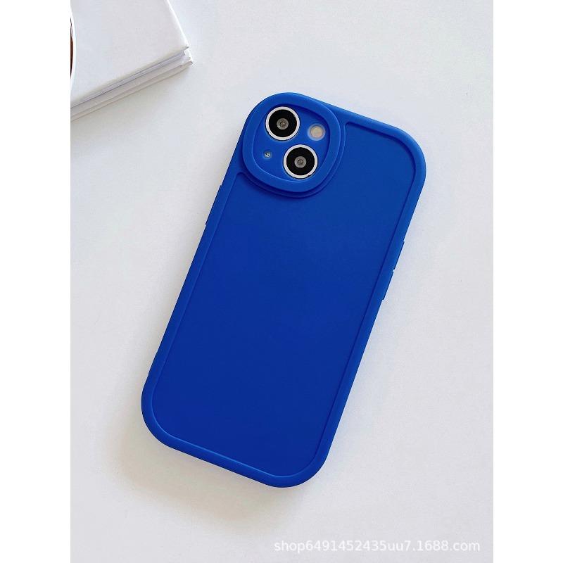 New TPU Matte Large Eyes for Apple 16Promax Phone Case 15 Soft Case 14 Anti Drop Protective Cover