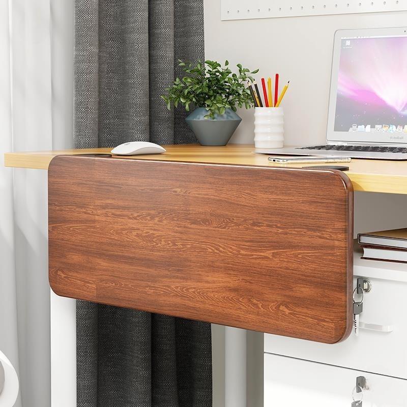 Składana Podpórka pod Nadgarstki do Klawiatury Biurkowej: Wydłużony wspornik krawędzi stołu do stanowiska pracy w akademiku