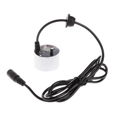 Nebelmacher Ultraschall Wasser Teich Brunnen Vernebler 24V mit LED Rotes Licht