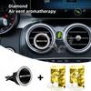 FVNH3 1Pcs Air Outlet Aromatherapy Clip Car Solid Perfume Freshener For Mercedes Benz AMG Smart W205 C300 W203 W206 W108 W124 W126
