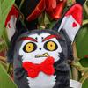 18Cm Adorned With Large Ears Witty Hotel Hazbin Manga Character Husk Cuddly Companions Costume Animation Video Game Cartoonish Statues Plush Doll