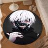Tokyo Ghoul Kaneki's Struggle Round mat Home Decor, Chair rug For livingroom,Bedroom, doormat home decor Birthday Gift Christmas Gifts