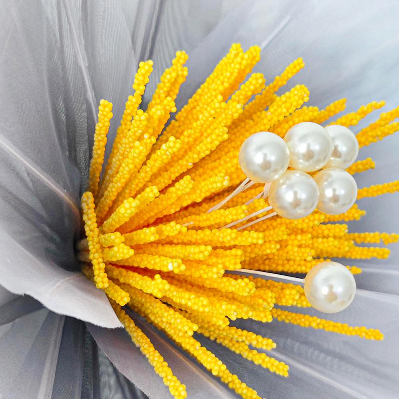 1Pc Wedding Decoration Outdoor Activity Decoration Fluffy Petals Window Decoration Artificial Peony Large Mesh Yarn Beautiful