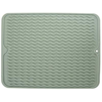 Dish Drying Mat Kitchen Rack Drainer Pots and Cups