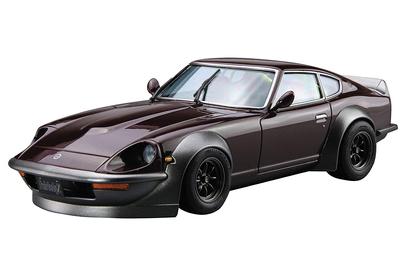 AOSHIMA The Model Car Series Nissan S30 Fairlady Z Aero Custom 1975 Modèle en plastique 1/24 No.30